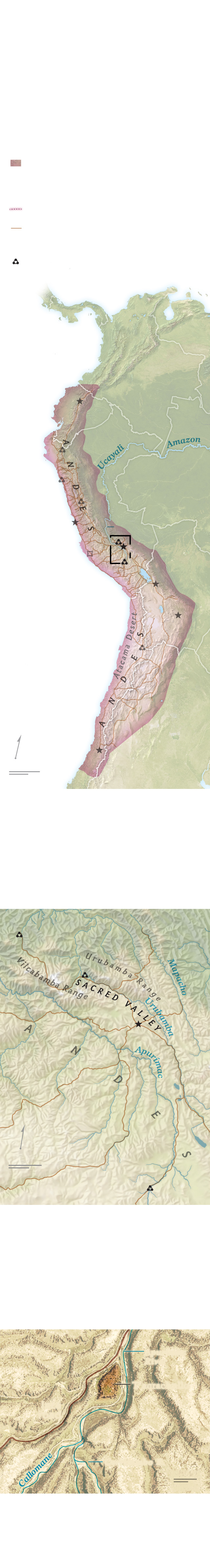 Inca Lithosphere Map Realm of the Inca